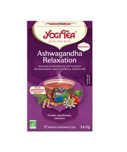 Ashwagandha relaxation - Infusion ayurvédique BIO, 17 sachets